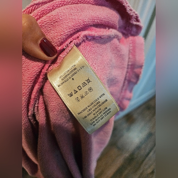 NWT Free People Kiss Me Sweatshirt - Picture 5 of 6